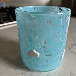 Anthropologie Cloud Icon Juice glass